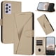 thumbnail image 1 of Funda Cartera Fibra de Carbono para Samsung Galaxy A72 4G con Soporte y Cierre Magnético Oro, 1 of 6