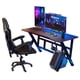 thumbnail image 2 of Escritorio Gamer Profesional Negro/Rojo Chic Home, 2 of 3