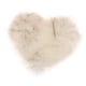thumbnail image 2 of forma de amor shaggy área de piel de oveja suave alfombra alfombra de piel sintética 5cm pila gris blanco, 2 of 4