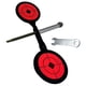 thumbnail image 3 of Objetivo de tiro portátil, de restablecimiento automático, colgante de montaje en árbol, objetivo de restablecimiento de rotación de 360, 3 of 5