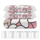 thumbnail image 4 of Cartoon Hello Kitty Comforter Heart Bear 3-Piece Bed Sheets Warm Kawaii Bedding Set Cute Soft Bedclothes for Boys Girls Kids Twin, 4 of 5