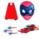 thumbnail image 5 of Set de juguetes de superhéroes Ronolezety Spider para niños de 4 a 6 años con capa y máscara, 5 of 8