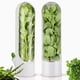 thumbnail image 1 of Protector de hierbas para refrigerador, Ahorrador de hierbas para refrigerador, contenedor de cilantro, botella de conservación de verduras para cilantro, menta, perejil, espárragos, mantien, 1 of 3