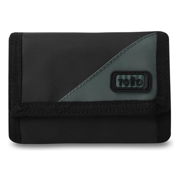 Billetera Hombre Contrast Pequeña Con Rfid Blocker Negra