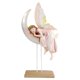 thumbnail image 4 of Estatua De ángel, Alas De Luna, Figura De Querubín, Escultura, Decoración Para El Hogar Y La Sala De Estar, 4 of 5