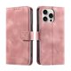 thumbnail image 1 of Funda Cartera para iPhone 16 Pro Tapa con Ranuras, Soporte y Correa Rosa, 1 of 5