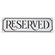 thumbnail image 4 of Reserved Table Signs, paquete de 12 unidades, Juvale Metal Wedding Restaurant, 4 of 5