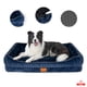 thumbnail image 1 of Cama Antiestres Perro Colchon Ortopedica 90x63cm Grande Tela Franela, 1 of 12