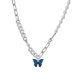 thumbnail image 4 of Collar Con Colgante De Mariposa Azul De Moda Para Regalos De Joyería De Boda Novia, 4 of 5