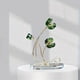 thumbnail image 1 of Crystal Flower Figurine Lucky Flower Clover Decoration For Friends Lucky Collection Gift Holiday Gift For Wedding Party (With Gift Box), 1 of 3