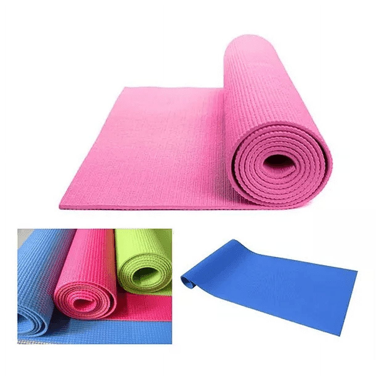 Leonimport - Colchoneta Mat Yoga Pilates Alfombra Ejercicio 4mm