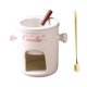 thumbnail image 5 of Taza Para Fondue, Para Derretir Queso, Mantequilla, Para Derretir Postres Caseros, Taza Para Derretir Chocolate, Color Blanco, 5 of 5