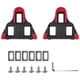 thumbnail image 1 of Cleats De Bicicleta Cleats De Ciclismo Abs Ciclismo Sistema De Autobloqueo Pedal Cleats Portátil Y Ligero Para Bicicletas De Montaña Y Bicicletas De Carretera (rojo), 1 of 3