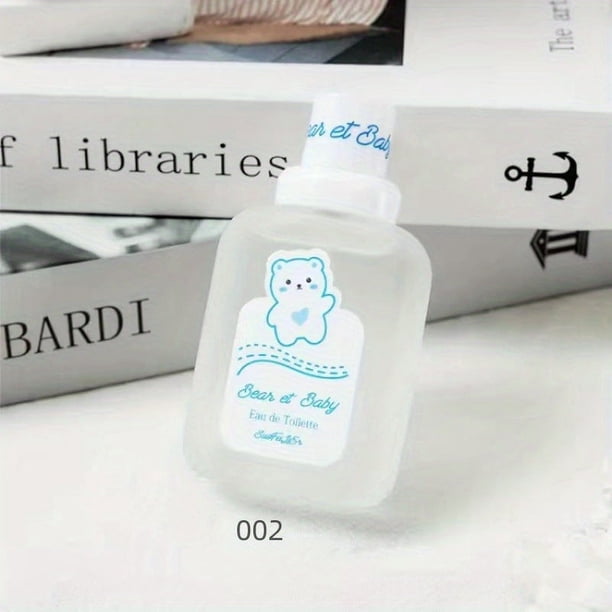 Eau De Toilette Spray For Women, Refreshing And Lasting Fruity Scent, Lovely Baby Bear Pattern Perfume For Dating, Party, Ideal Gift ( Peach, Orange, Ice Cream And Other 6 Flavors )