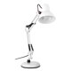 thumbnail image 1 of Luz LED De Lectura Con Clip Al Lado De La Cama Lámpara De Mesa De Escritorio Luces De Trabajo Blanco, 1 of 5