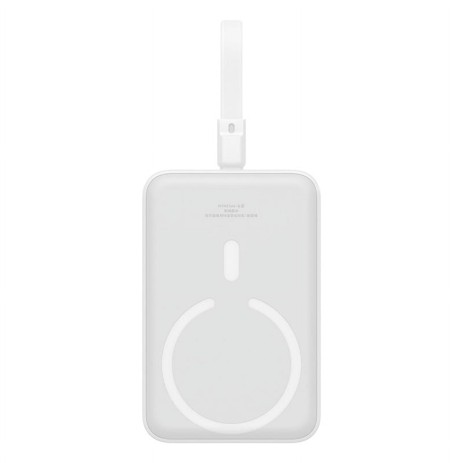 Powerbank Baseus Magnético Mini 10000mah 20w Magsafe - Edición Lightning - Blanco