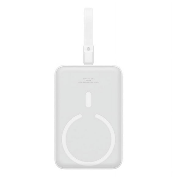 Powerbank Baseus Magnético Mini 10000mAh 20W MagSafe - Edición Lightning - Blanco