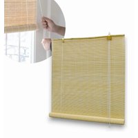Genérico - Persiana Roller Bambu Cortina 180X180Cm Enrollable Bambu
