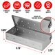 thumbnail image 3 of Caja ahumadora de acero inoxidable Kaluns con tapa abatible para astillas de madera, 3 of 7
