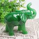 thumbnail image 5 of Estatua Acxico Elefante de la Suerte Feng Shui Verde Jade 11 cm, 5 of 7