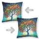 thumbnail image 2 of Life Tree Fundas de almohada de terciopelo con tema, regalos de funda de almohada, decoración para el hogar, cojín de lanzar, regalo de cumpleaños para fans y parejas. 50cm x 50cm., 2 of 6