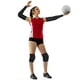 thumbnail image 5 of Set de rodilleras y mangas para brazos de voleibol UMACWIN negro, 5 of 6