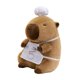 thumbnail image 4 of Peluche De Capibara Para Decoración De Habitación De Ni?os Mu?eco De Peluche De Capibara Para Regalar Cuchillo Y Tenedor Familiar, 4 of 5