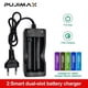 thumbnail image 3 of Cargador Baterías Recargables Litio 18650 Enchufe Pared con Cable 2 Ranuras No Ajustable Básico, 3 of 4