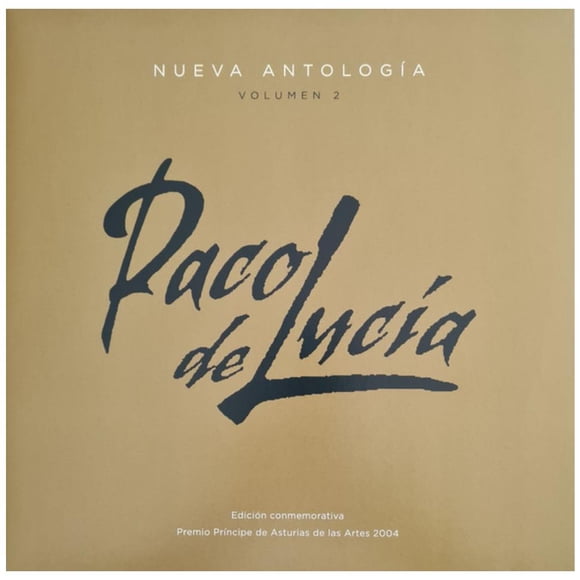 Paco De Lucia Nueva Antologia Vol 2 (2lp) Vinilo