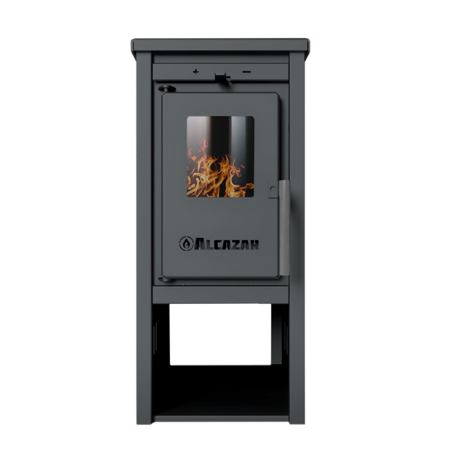 Alcazar - Estufa A Leña Patagonia 350 Gris