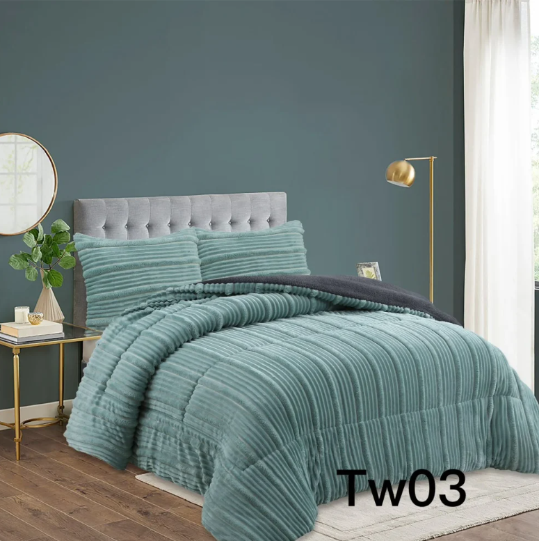 Todostore - Plumón De Invierno Texturizado Diseño De Líneas Con Chiporro