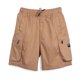 thumbnail image 1 of Bermuda Niño Cargo Cintura Ajustable Café Pillin, 1 of 3