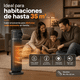 thumbnail image 5 of Termoventilador Estufa Electrica Airolite Htc2022 Rc 2000w, 5 of 5