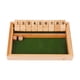 thumbnail image 4 of Juego de dados Shut The Box para niños y adultos, 9 números, juguete educativo de mesa, rompecabezas matemático, juego de mesa para recuerdo de fiesta Color de la madera, 4 of 5