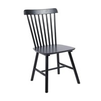 Pandalino - Silla Windsor | Madera Natural | Moderna Y Duradera Negro