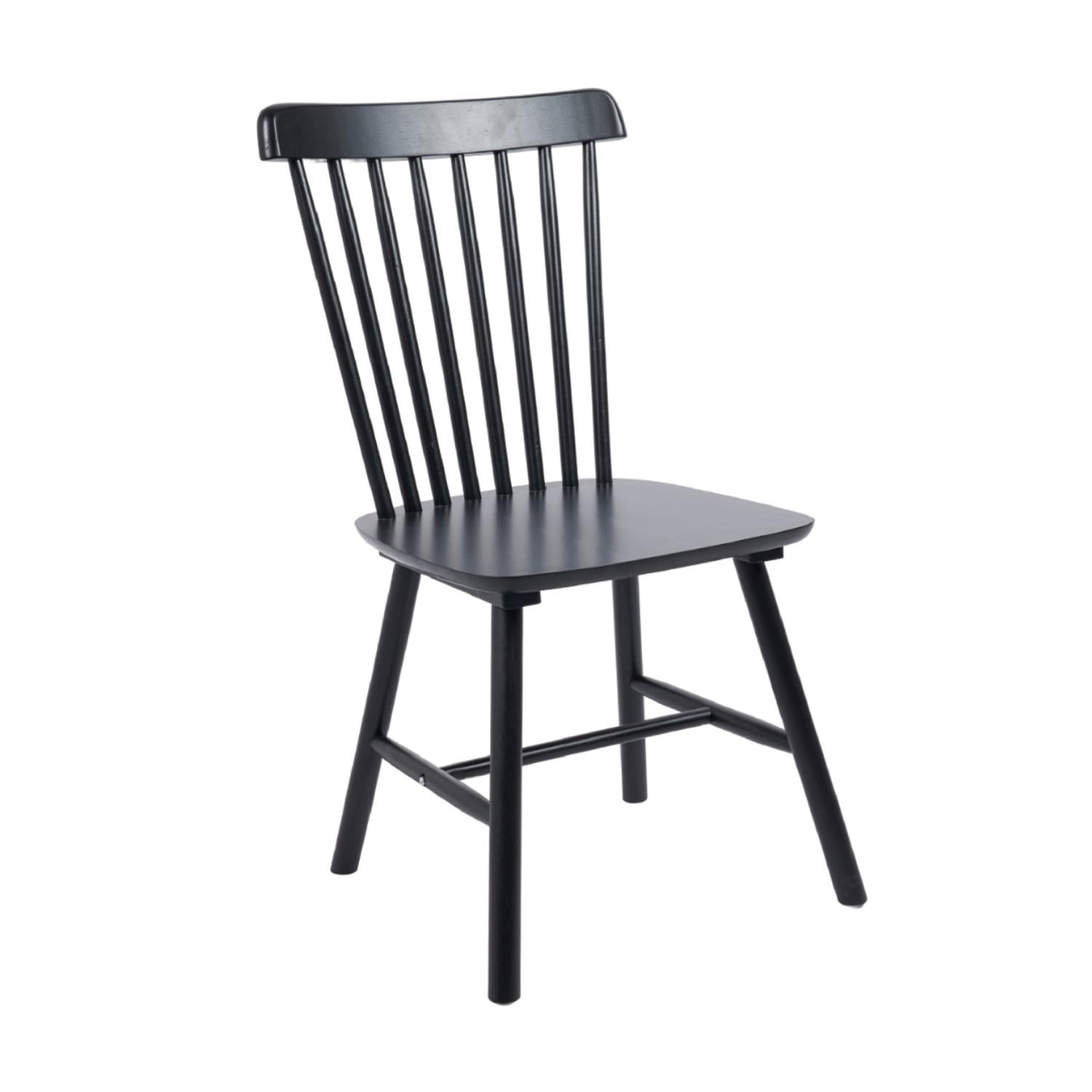 Pandalino - Silla Windsor | Madera Natural | Moderna Y Duradera Negro