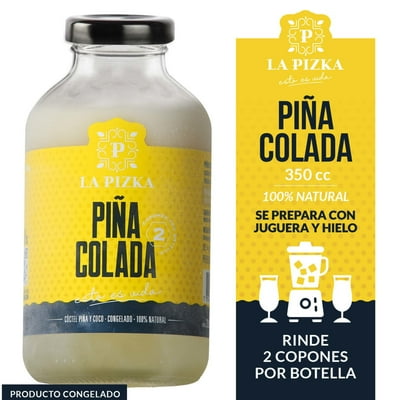 Cóctel Piña Colada 14° Botella 350 Ml La Pizka