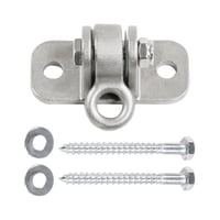 Ioensy - Colgador De Columpio Tornillos De Montaje De Gancho De Columpio Para Silla De Hamaca Columpio De Porche De Bolsa Pesada Con Tornillos