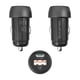 thumbnail image 3 of Cargador De Auto Rápido 30W Dusted Negro, 3 of 7
