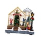 thumbnail image 5 of Invernadero navideño iluminado, casa navideña con luces LED, accesorios para fotos, escenas navideñas, casas de pueblo para salas de estar y festivale, 5 of 5