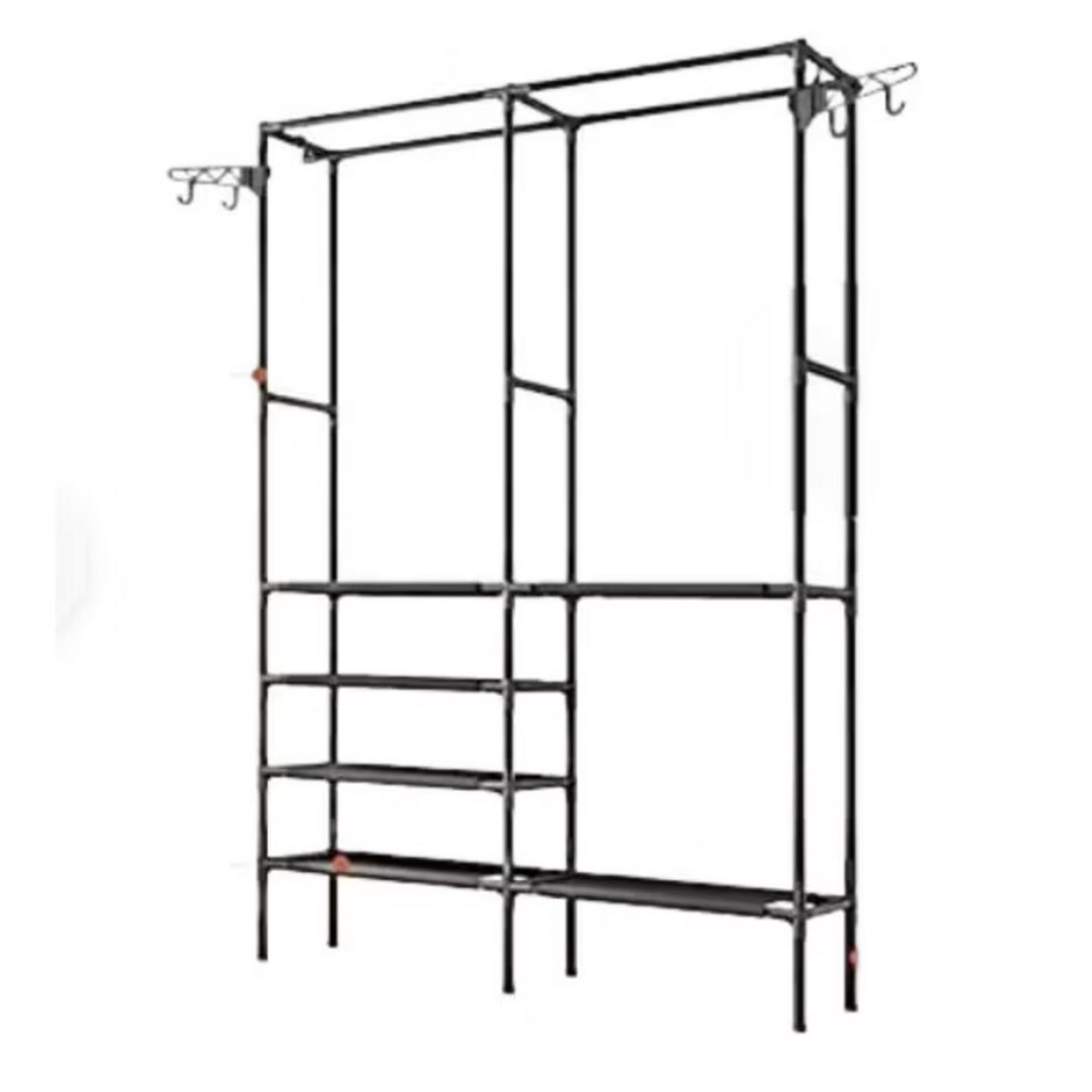 Tomasstore - Perchero De Doble Hilera Yh6602 Negro