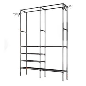 Tomasstore - Perchero De Doble Hilera Yh6602 Negro