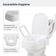 thumbnail image 5 of Asiento De Inodoro Elevado Preserve Tech Con Asas, 5 of 7