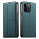 thumbnail image 1 of Funda tipo cartera con bloqueo RFID para iPhone 14 Pro Max cubierta magnética de cuero con tapa y soporte Verde, 1 of 6