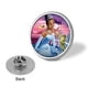 thumbnail image 3 of Tiana y el sapo-Theme Round Button Badge: Premium Metal Construction, Ideal for High-End Events 2.8 cm, 3 of 6