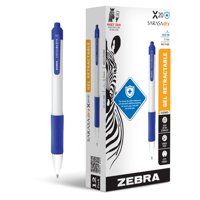 Zebra Pen - Bolígrafo De Gel Zebra Sarasa Dry X20+, 0,7 Mm, Tinta Azul, Paquete De 12
