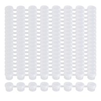 Bothyi - 20 Tiras Vacías Para Botes De Pintura, Tiras Para Contenedores De Pintura Diy Para Aulas Escolares, 3Ml, 23Cm