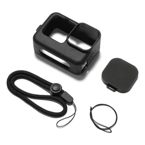 Genérico - Funda Silicona + Tapa Para Gopro 9 10 11 & 12