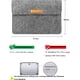 thumbnail image 2 of Funda para portátil compatible con portátiles de 14" y MacBook Pro de 15" (modelos A1707/A1990) (2016/2017/2018/2019), 2 of 5