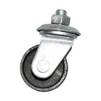 Ioensy - Rueda Giratoria Para Gato Hidráulico De Piso. Fácil Instalación. Rueda Giratoria Horizontal Para Gato Hidráulico. Piezas De Repuesto. Rosca De 16 Mm Para 4 Toneladas.